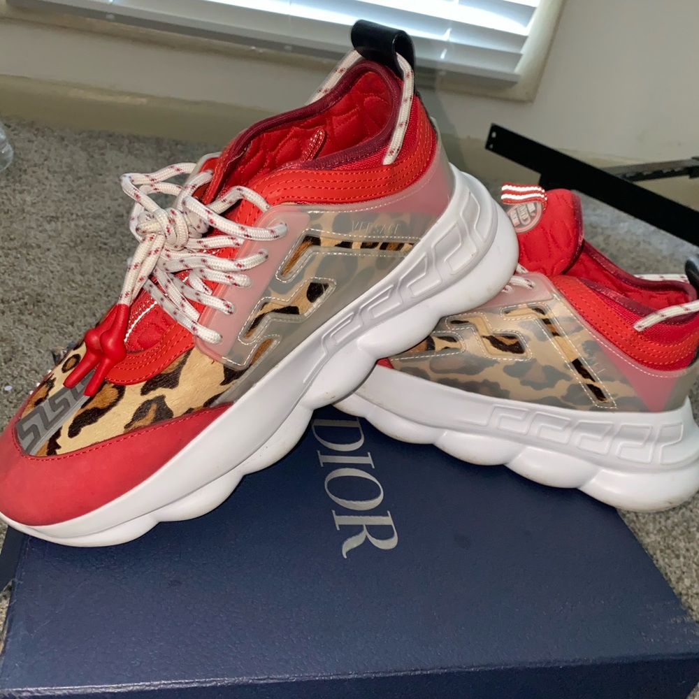 Versace Chain Reaction “Red Cheetah”